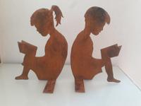 Lesende Kinder(60cm hoch)